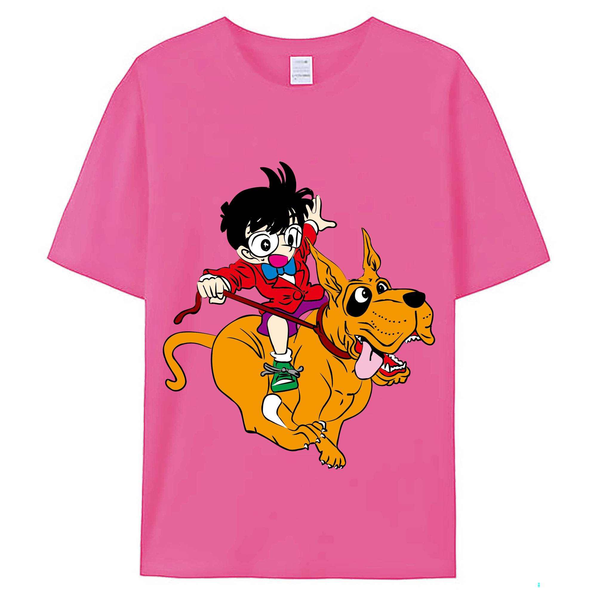 （画像用） 名探偵コナン 江戸川 コナン Detective Conan Conan Edogawa レディースカジュアルプリントTシャツ（綿100％）